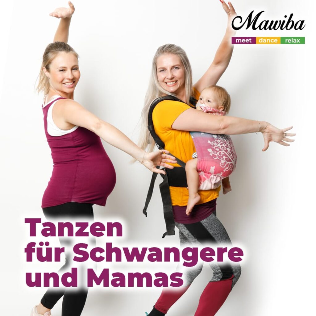 Neue Mawiba-Kurse für Schwangere und Mamas mit Baby starten am 07. Mai, am 13. August und am 22. Oktober 2026.
Es wird jeweils 6 Wochen lang immer donnerstags von 10.00 bis 11.00 Uhr im Clubsaal getanzt.