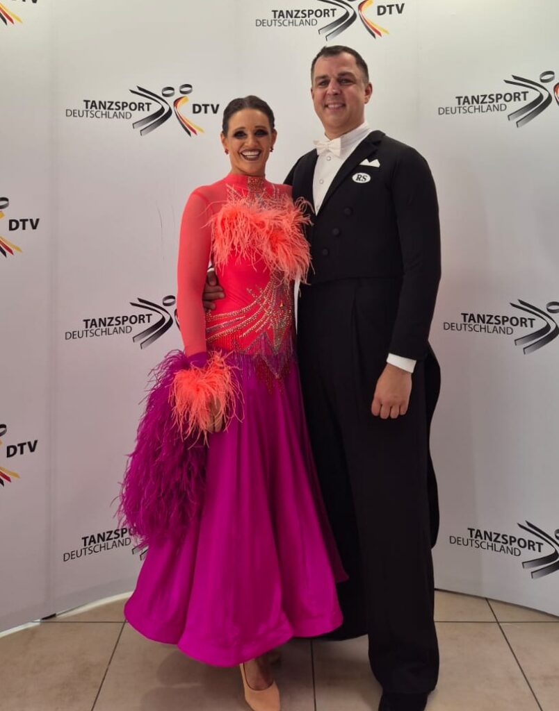 Bei ihrer ersten Deutschen Meisterschaft waren Christian und Melanie das beste rheinland-pfälzische Paar und erreichten sogar fast das Finale.